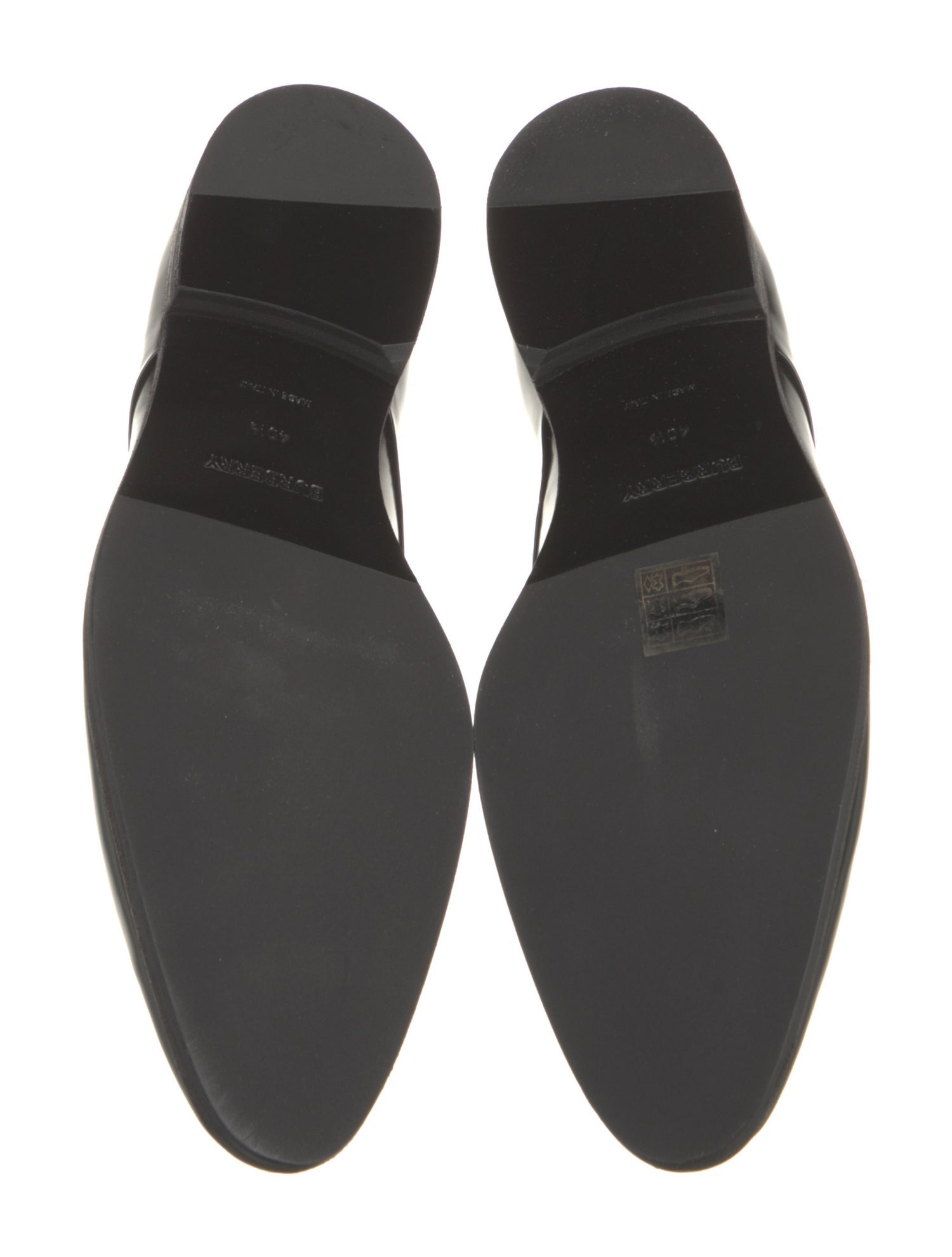 Burberry Leather Derby Shoes